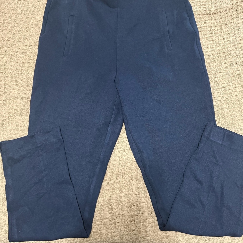 Chico's Blue Straight Leg Pants